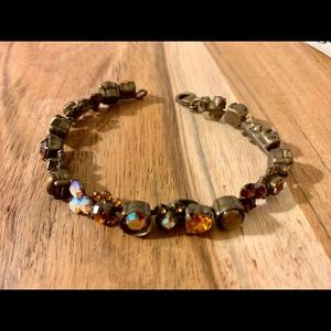 vintage Sorrelli Gemstone Bracelet